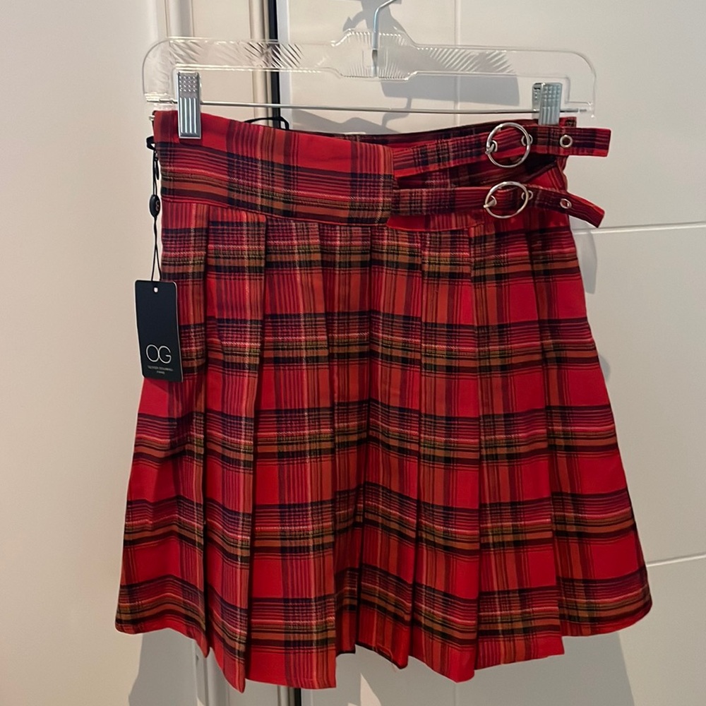 New Olivier Goureau  size S pleated skirt
